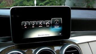 Mercedes CClass W205 Burmester Surround Audio 20 System HD Sound Test Review [upl. by Anar]