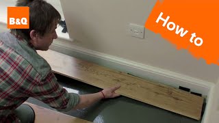 How to lay flooring part 4 laying tongue amp groove solid wood [upl. by Adolphe935]