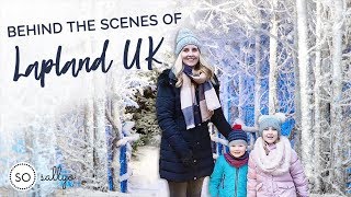 Lapland UK VLOG  Full Tour amp Meeting Father Christmas  UK Christmas Day Out [upl. by Franzen]