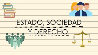 ESTADO SOCIEDAD Y DERECHO [upl. by Graig]