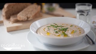 Receta de Vichyssoise vegana fácil [upl. by Ysus]