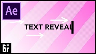 Text Reveal Animation  After Effects [upl. by Cassilda]