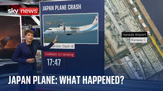 Japan plane crash What happened [upl. by Clarissa293]