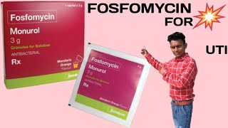 Fosfomycin Monurol How To Take [upl. by Sophie]