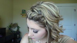 EASY 2 strand braid that ANYONE can do [upl. by Ennad435]