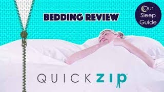 QuickZip Sheet amp Duvet Review  Quick Zip Sheets Coupons and MORE [upl. by Abeh951]