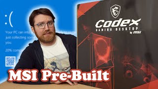 I Was Warned NOT To Buy This MSI Gaming PreBuilt PC [upl. by Wahl829]