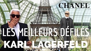 LES PLUS BEAUX DÉFILÉS DE KARL LAGERFELD POUR CHANEL [upl. by Ferdinanda]