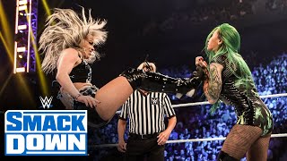 Liv Morgan vs Shotzi SmackDown Aug 19 2022 [upl. by Cele107]