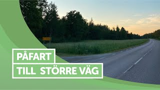 Ta körkort  Påfart till större väg [upl. by Dede178]