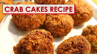 Crab Cakes Recipe [upl. by Anerat747]