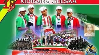 HEES CUSUB XIDIGAHA GEESKA DHULKAAGA 2014 [upl. by Llerej]