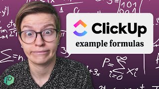 How to Use ClickUp FORMULA Custom Fields Advanced Examples [upl. by Alie]