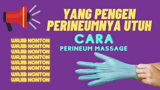 Langkah Perineum Massage [upl. by Ecirp]