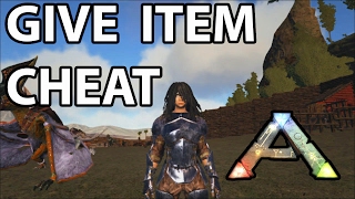 Give Item Ark Survival Evolved Cheat Console Command [upl. by Doelling]