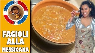 Fagioli alla messicana ricetta [upl. by Artinahs]