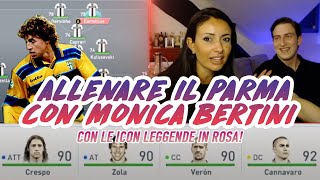 MONICA BERTINI OSPITE IN LIVE CON TIZ  SOGNANDO IL PARMA DELLE LEGGENDE [upl. by Lal293]