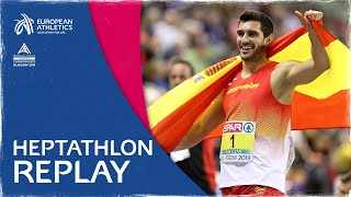 Mens Heptathlon  Glasgow 2019 [upl. by Yelhak]