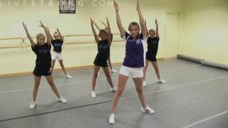 How to Do Cheerleading Dance Combinations [upl. by Aveline]