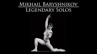 Legendary Mikhail Baryshnikov Solos Don QuixoteGiselle [upl. by Biddie]