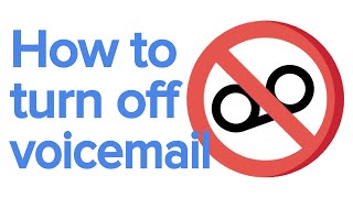 How to turn off voicemail [upl. by Lieberman]