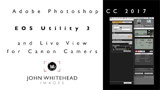 Canons EOS Utility 3 program and Remote Live View [upl. by Ahsiekat]