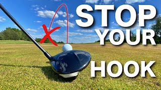 5 SIMPLE WAYS TO FIX YOUR GOLF HOOK  GUARANTEED [upl. by Aicilram920]