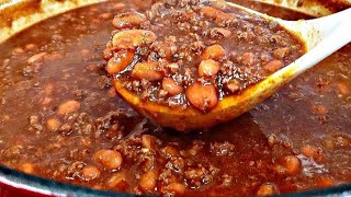 Homemade CHILI Recipe  Simply Mama Cooks [upl. by Belden]