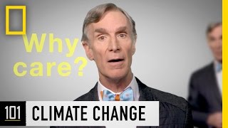 Climate Change 101 with Bill Nye  National Geographic [upl. by Saerdna719]