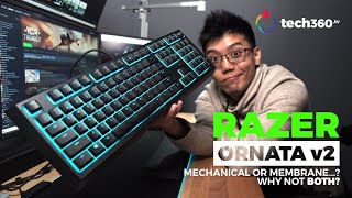 Razer Ornata v2 Keyboard Review Mechanical vs Membrane… Or Both [upl. by Llerrahs]