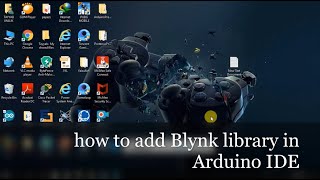 how to add blynk library in arduino [upl. by Roberto]