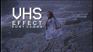 VHS EFFECT on Sony Vegas Tutorial [upl. by Sheila268]