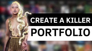 3D Artist Tips How to Create a Killer Portfolio [upl. by Yllor696]