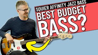 Squier Affinity Jazz Bass  Review and Demo [upl. by Nnylkcaj841]