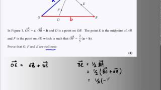 Vectors  Collinear Vectors problem 1 [upl. by Kory]