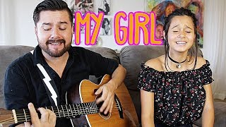 My Girl Acoustic Cover by Jorge amp Alexa Narvaez  Reality Changers [upl. by Allebara]