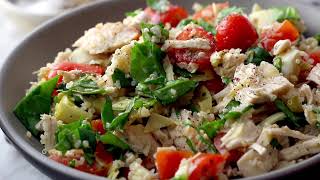 Basic  Awesome Chicken Quinoa Salad [upl. by Idna]