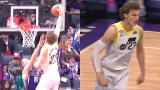 Lauri Markkanen Finishes MASSIVE POSTER  December 30 2022 [upl. by Assyle]