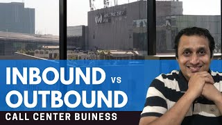 What is inbound and outbound call center  Difference  Call centre  Ameya Damle [upl. by Coit5]