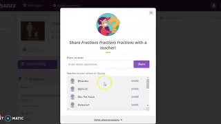 Quizizz  Share a Link to your Quizziz [upl. by Ruddy]