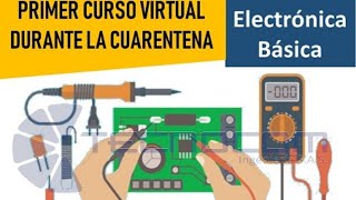 CIRCUITO Electrónico y CONCEPTOS básicos  Curso Electrónica Básica 1  principiantes  GRATIS [upl. by Bettina]