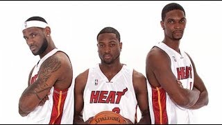 Miami Heat BIG 3 Top 10 Plays [upl. by Eseeryt]