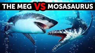 What If Megalodon Met a Giant Sea Monster [upl. by Ximena]