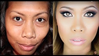 THE POWER OF MAKEUP HOW TO CONCEAL EXTREME BAGS [upl. by Adaminah]