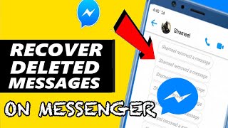 HOW TO READ REMOVE OR UNSENT MESSAGE ON MESSENGER [upl. by Candice]