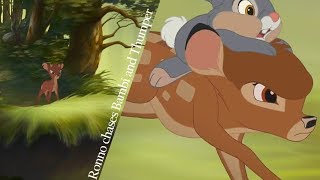 Bambi 2  Ronno chases Bambi and Thumper HD [upl. by Jackqueline]