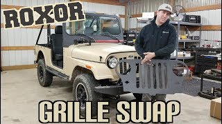 Mahindra ROXOR Grille Swap  Grille Removal [upl. by Nylrac702]