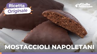 Mostaccioli napoletani RICETTA ORIGINALE [upl. by Hanshaw]