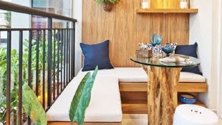 41 Small Balcony Decorating Ideas [upl. by Nasar]