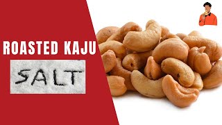 Salted Cashew Nuts Recipe  Roasted Kaju in 2 Minutes  Salted Cashews At Home [upl. by Namus]